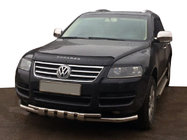 Volkswagen Touareg 2002–2010 Orurowanie Przednie ST015 Stal Nierdzewna zdjęcia 1