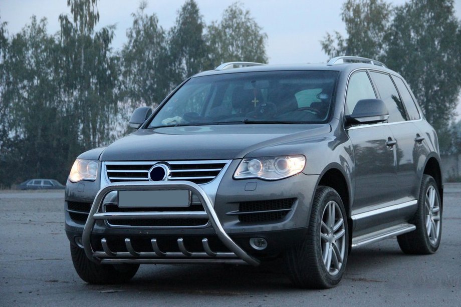 Volkswagen Touareg 2002–2010 Pałąk Przedni WT003 Special (Stal Nierdzewna) Zdjęcia 3