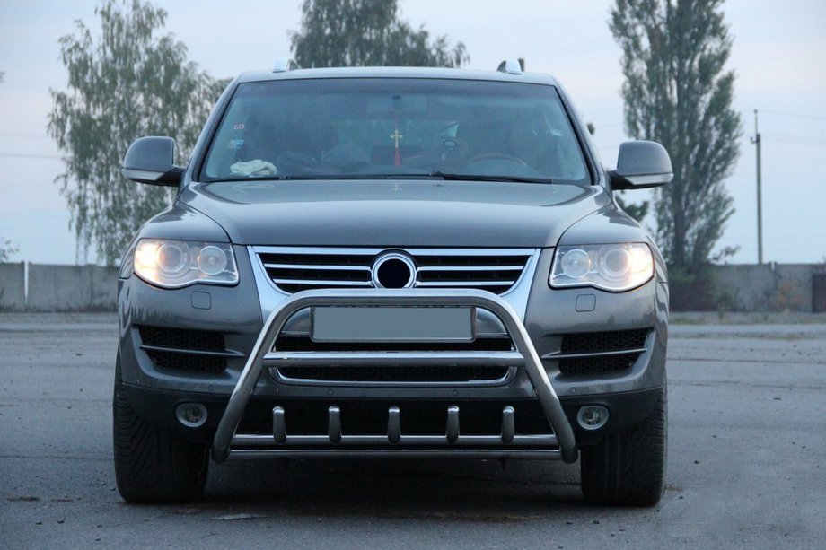 Volkswagen Touareg 2002–2010 Pałąk Przedni WT003 Special (Stal Nierdzewna) Zdjęcia 4
