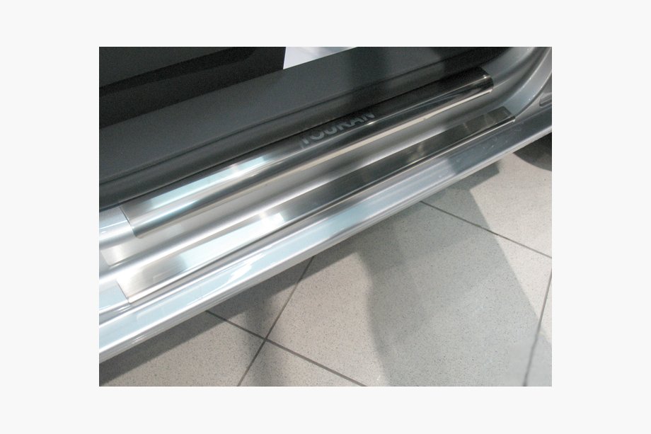 Volkswagen Touran 2010-2015 Nakładki progowe NataNika (4 szt, stal nierdzewna) Image