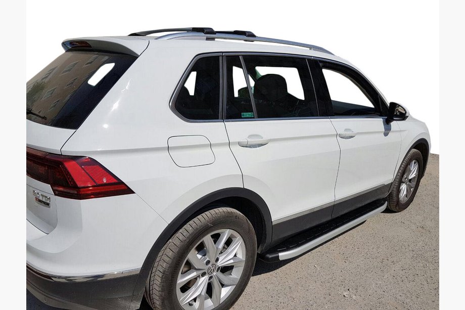 Volkswagen Tiguan 2007-2016 Progi boczne Fullmond (2 szt., aluminium) Image