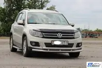 Volkswagen Tiguan 2007-2016 Osłona Przednia ST016 (Stal Nierdzewna) zdjęcia 2