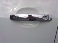 Volkswagen Jetta 2006-2011 Chromowane Nakładki na Klamek Drzwi (4 szt, Stal Nierdzewna) OmsaLine - Włoska Stal Nierdzewna zdjęcia 4