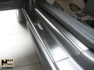 Volkswagen Golf 6 2008-2014 Nakładki progowe Natanko (stal nierdzewna) zdjęcia 1