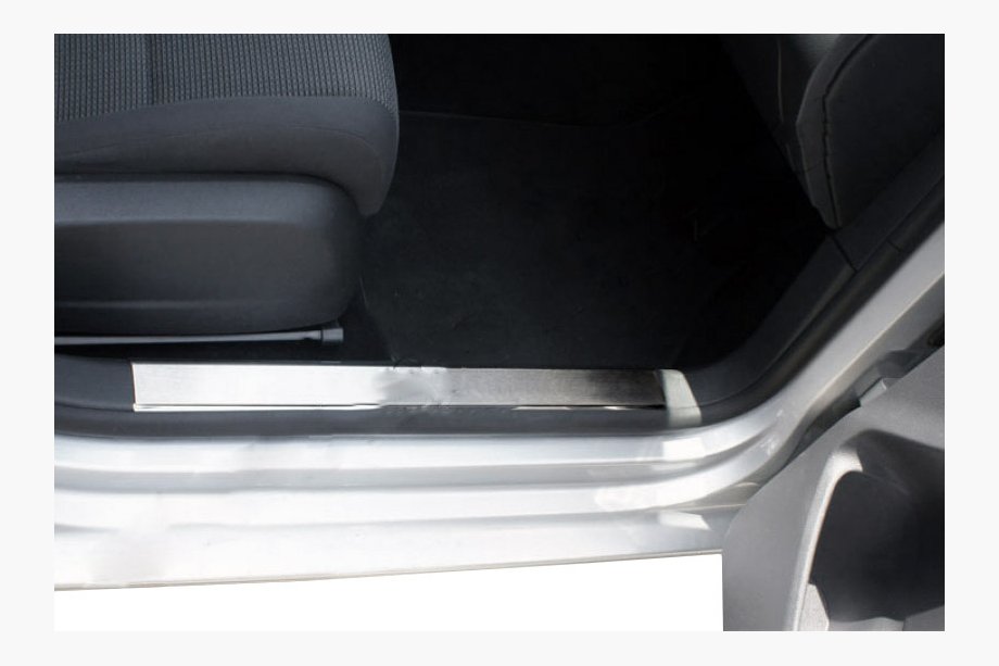Seat Leon 2005-2012 Nakładki na progi wewnętrzne OmsaLine (2 szt, stal nierdzewna) Image