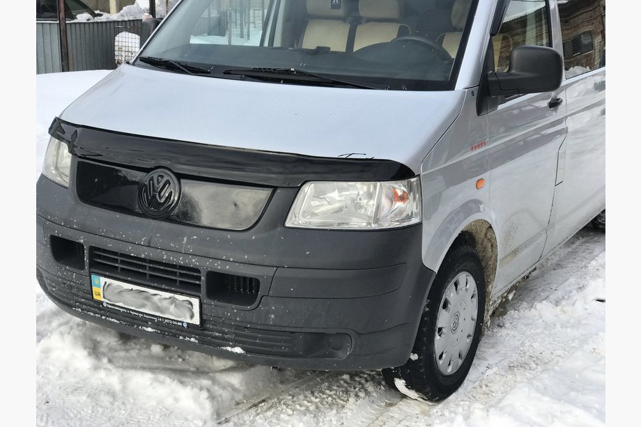 Volkswagen T5 Transporter 2003-2010 Zimowa osłona na grill Zdjęcia 3