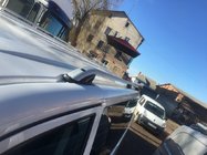 Volkswagen T5 2010-2015 Relingi dachowe CROWN (szary mat) Długi Rozstaw Osi zdjęcia 4