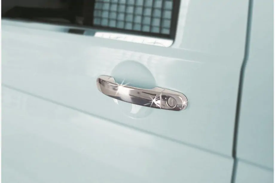 Volkswagen T5 Multivan 2003–2010 Nakładki na Klamek ze Stali Nierdzewnej Image