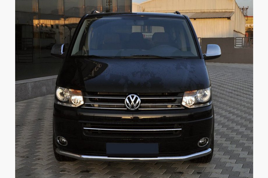 Volkswagen T5 2010-2015 Osłona przednia (stal nierdzewna) 60 mm Image