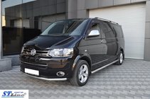Volkswagen T5 2010-2015 Osłona przednia (stal nierdzewna) 60 mm zdjęcia 4