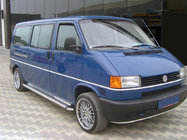 Volkswagen T4 Caravelle/Multivan 1990–2003 Progi Boczné KB002 d60mm (2 szt., stal nierdzewna) zdjęcia 1