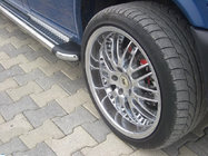 Volkswagen T4 Caravelle/Multivan 1990–2003 Progi Boczné KB002 d60mm (2 szt., stal nierdzewna) zdjęcia 4