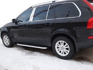 Volvo XC90 2002-2014 Progi Boczné BlackLine (2 szt., Aluminium) zdjęcia 1