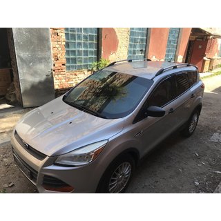 Tureckie relingi dachowe Chrom (2 szt) Ford Kuga/Escape 2013-2019 zdjęcia 4