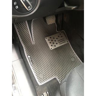 Dywaniki poliuretanowe (2 rząd, EVA, czarne)