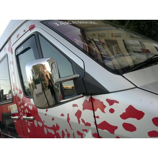 Nakladki na Lusterka (2 szt., plastik) Mercedes Sprinter W901/902/903/904/905 1995–2006 zdjęcia 4