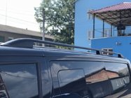Volkswagen T5 Multivan 2003–2010 Relingi dachowe Skyport (czarne) zdjęcia 3