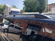 Volkswagen T5 Caravelle 2004-2010 Relingi dachowe Skyport (czarne) zdjęcia 3
