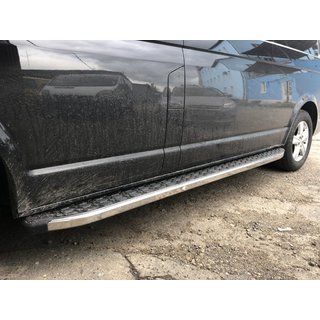 Progi Boczne BlackLine (2 szt, Aluminium) zdjęcia 1