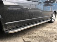 Volkswagen T5 Multivan 2003–2010 Progi Boczne BlackLine (2 szt, Aluminium) zdjęcia 1