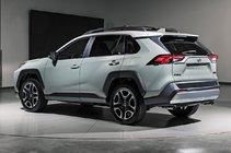 Toyota Rav 4 2019–2025 Belki dachowe poprzeczne OEM do relingów TRD (2 szt.) zdjęcia 1
