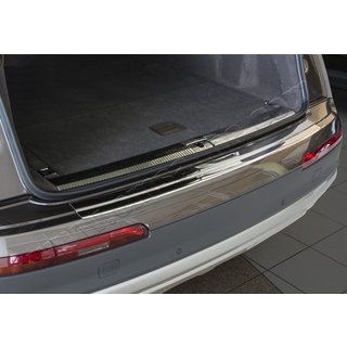 Nakładka na tylny zderzak OmsaLine (stal nierdzewna) Audi Q7 2015–2026 zdjęcia 2
