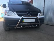 Mercedes Vito W639 2004-2014 Pałąk Przedni 60mm Stal Nierdzewna bez napisu, 2004-2010, 51mm zdjęcia 1