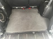 Mitsubishi Outlander 2006-2012 Dywanik bagażnika (EVA, czarny) 7-osobowy Bez subwoofera zdjęcia 1