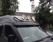 Mercedes Sprinter W901/902/903/904/905 1995–2006 Górny pałąk przedni (stal nierdzewna) zdjęcia 2