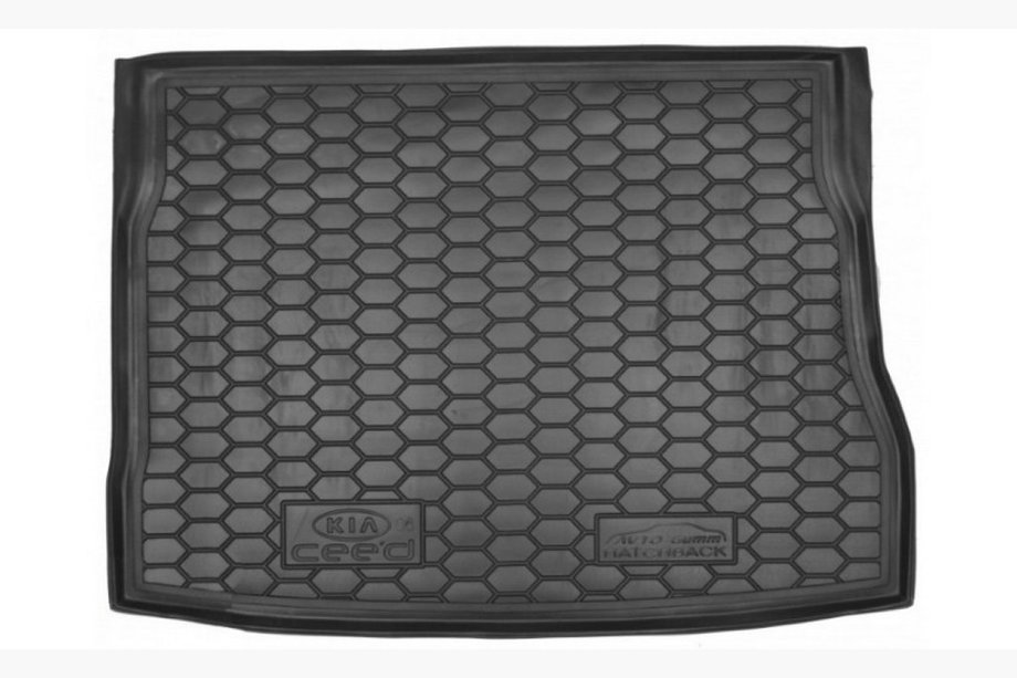 Opel Corsa D 2007-2014 Mata bagażnika 5D górna półka (Autogumm, guma) Image