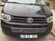 Volkswagen T5 2010-2015 Wkład grilla zderzaka ze stali nierdzewnej zdjęcia 1