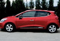 Renault Clio IV 2012-2019 Listwy drzwiowe z wgłębieniem (4 szt, stal nierdzewna) zdjęcia 1