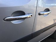 Renault Kangoo 2008–2020 Nakładki na klamki drzwi ze stali nierdzewnej zdjęcia 1