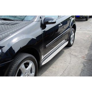 Progi Boczné OEM (2 szt., Aluminium) Mercedes ML W164 2005-2011 zdjęcia 2