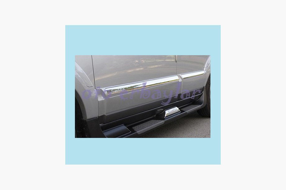 Hyundai Santa Fe 2 2006-2012 Progi Boczné S010 (Plastik) Czarne Image