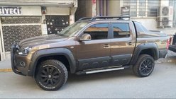 Volkswagen Amarok 2010-2022 Progi Boczne RedLine Black (2 szt., Aluminium) zdjęcia 1