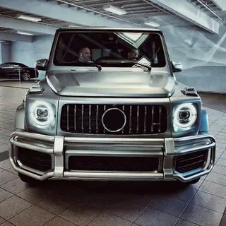 Przedni orurowanie (bull bar) do liftingu od 2018+ Mercedes G class W463 1990-2018 zdjęcia 1