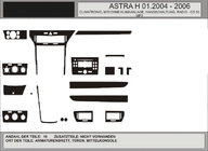Opel Astra H 2004-2013 Promocja! Nakładki na deskę rozdzielczą (drewnopodobne) zdjęcia 1