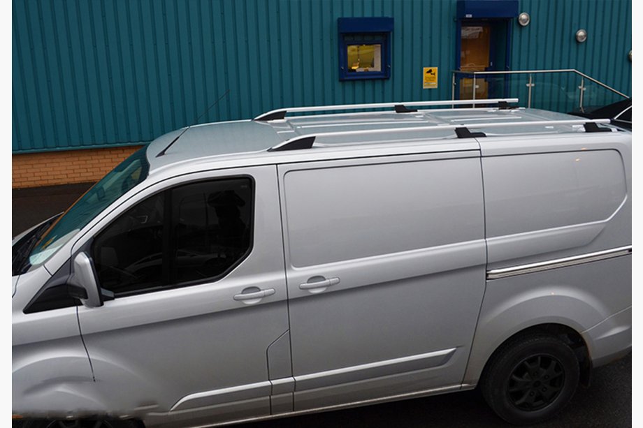 Ford Custom 2013-2022 Relingi dachowe OmsaLine Sport (2 szt, szare) Image