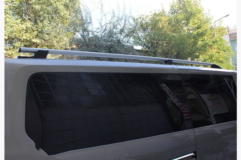 Ford Transit 2014- Relingi dachowe OmsaLine Sport (2 szt, szare) Image
