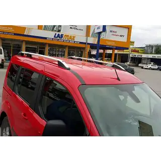 Relingi dachowe OmsaLine Elegance (2 szt, szare) Ford Connect 2014-2021 zdjęcia 1