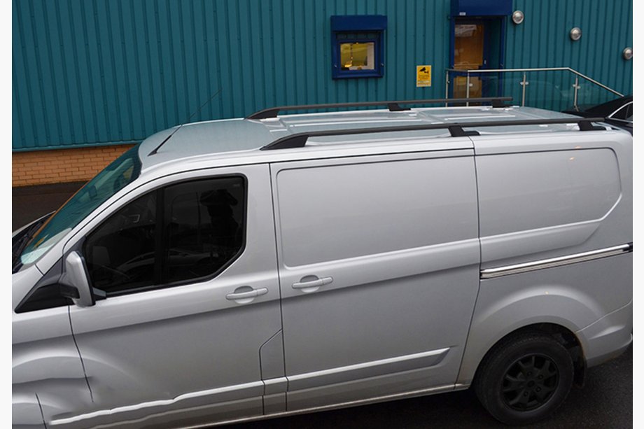 Ford Custom 2013-2022 Relingi dachowe OmsaLine Sport (2 szt, czarne) Image