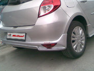 Renault Clio III 2005-2012 Nakładka na tylny zderzak V2 (pod lakierowanie) zdjęcia 1