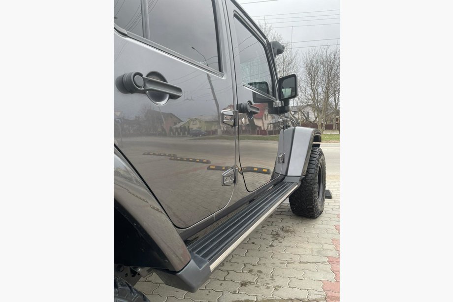 Jeep Wrangler 2007-2017 Progi Boczné Black (2 szt) Image
