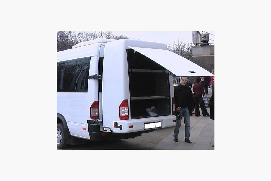 Mercedes Sprinter W901/902/903/904/905 1995–2006 Bagażnik dachowy Zdjęcia 2