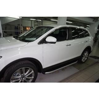 Progi Boczné Fullmond (2 szt, aluminium) Mazda CX-9 2007-2016 zdjęcia 3