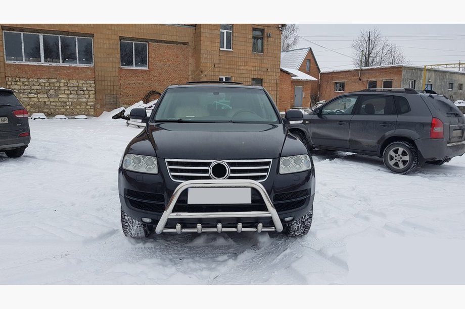 Volkswagen Touareg 2002–2010 Pałąk Przedni WT003 Special (Stal Nierdzewna) Zdjęcia 1