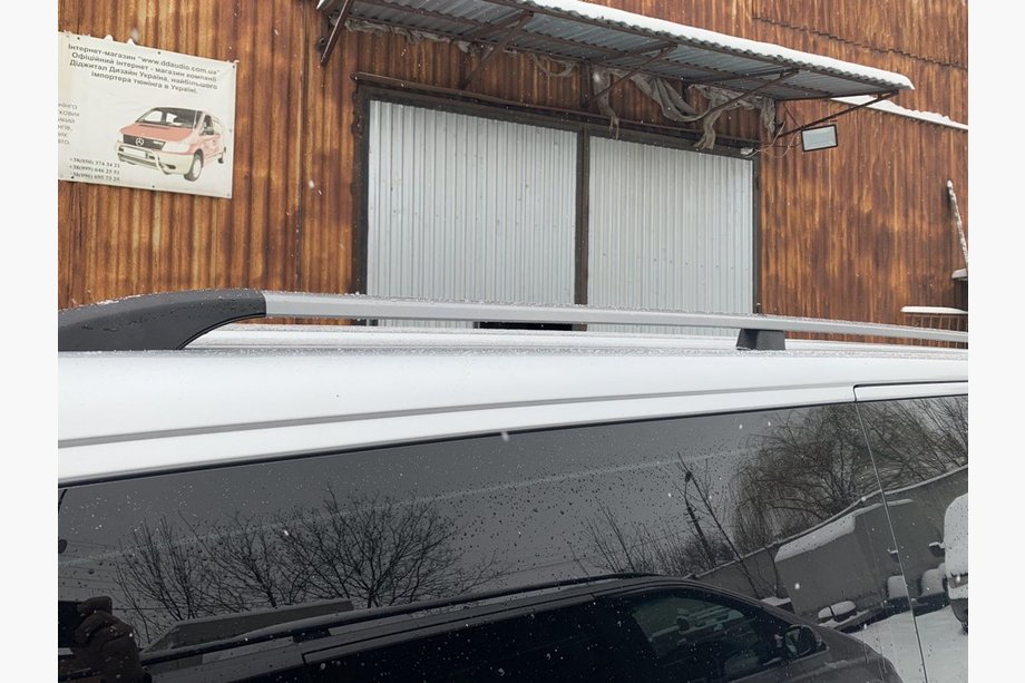 Volkswagen T5 Multivan 2003–2010 Wyprzedaż!!! Relingi Dachowe Szary Metalik Image