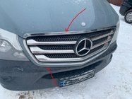 Mercedes Sprinter W906 2006–2018 Obramowanie grilla (2013↗, stal nierdzewna) zdjęcia 1