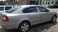 Skoda Octavia II A5 2010-2013 Deflektory Okien LiftBack (4 szt, SIM) zdjęcia 1